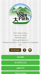 Mobile Screenshot of ontheyogapath.com